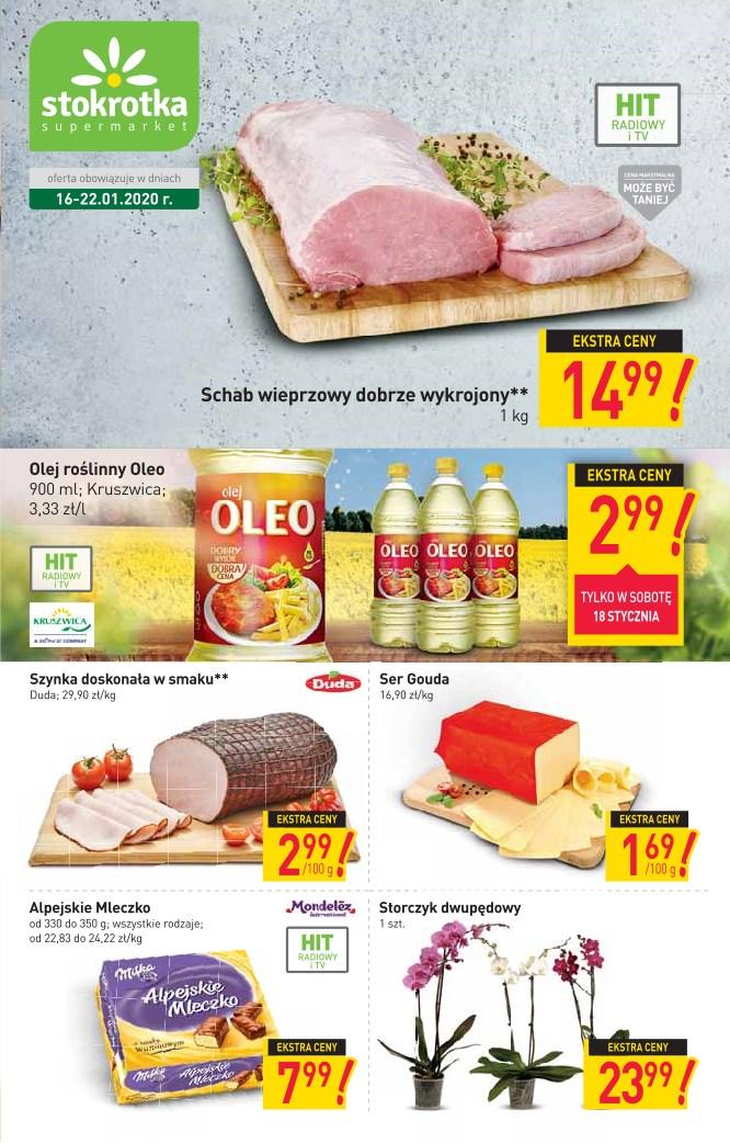 Gazetka promocyjna Stokrotka str. 1
