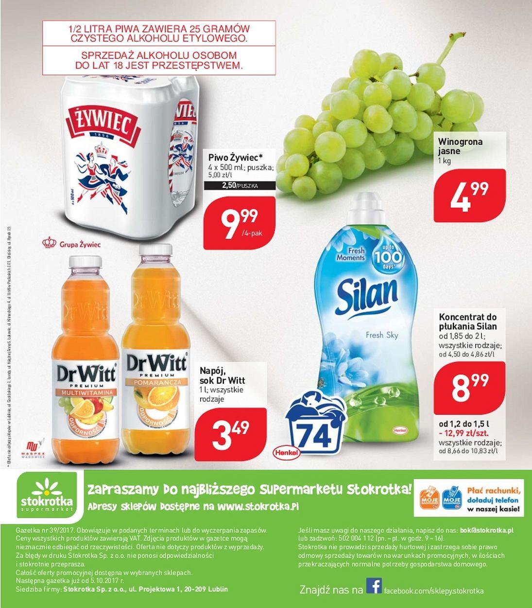 Gazetka promocyjna Stokrotka str. 16