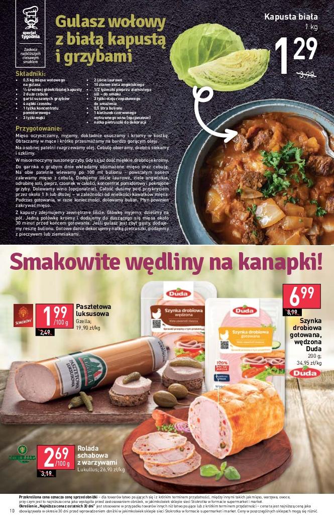 Gazetka promocyjna Stokrotka str. 10