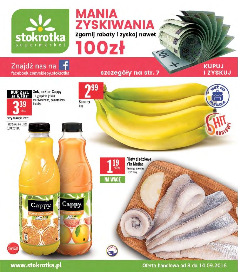 Gazetka promocyjna Stokrotka str. 1