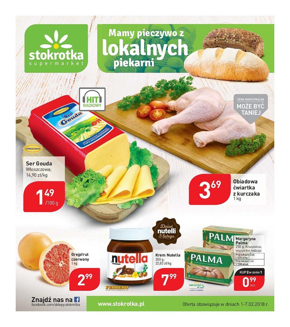 Gazetka promocyjna Stokrotka str. 1
