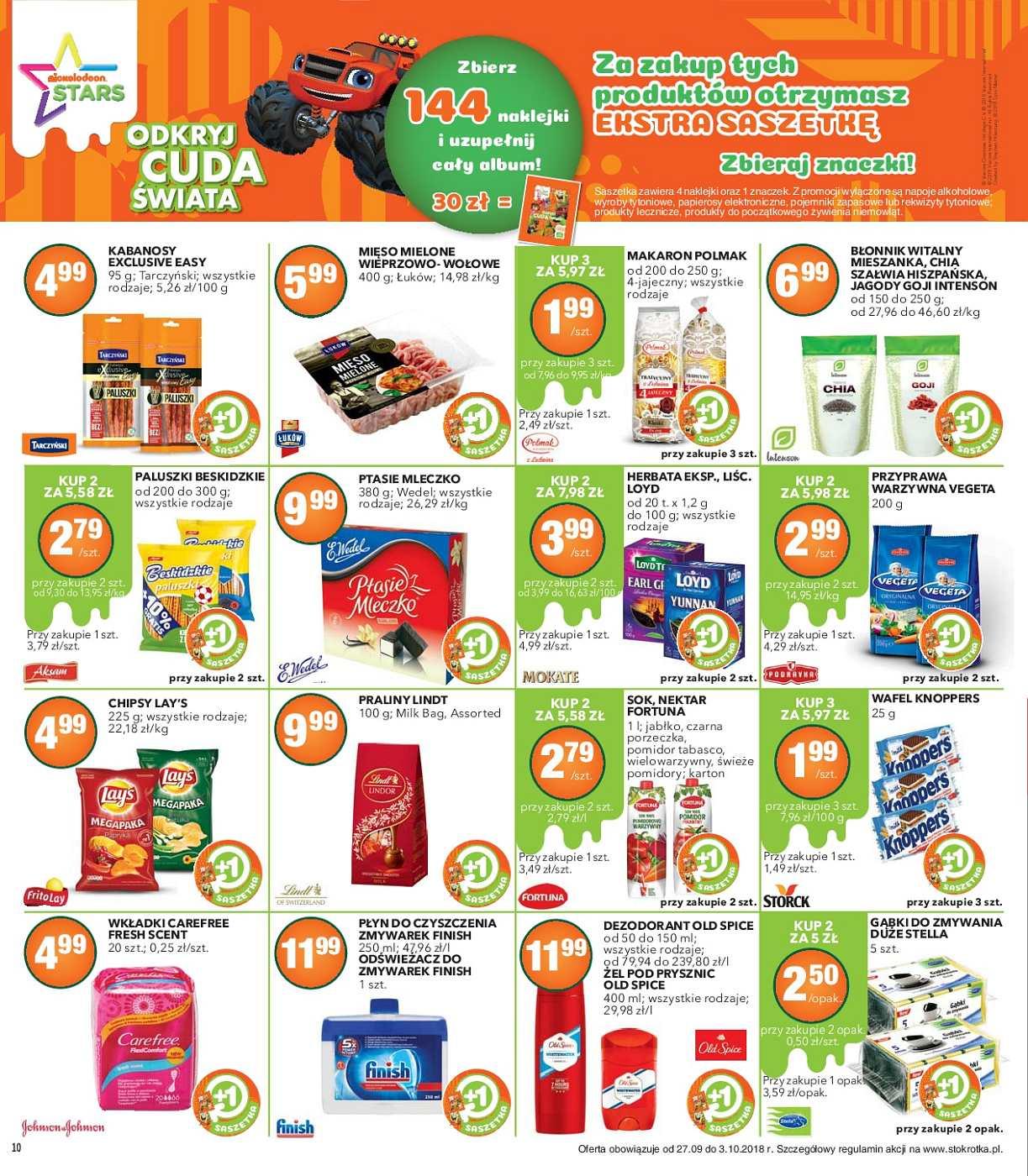 Gazetka promocyjna Stokrotka str. 10