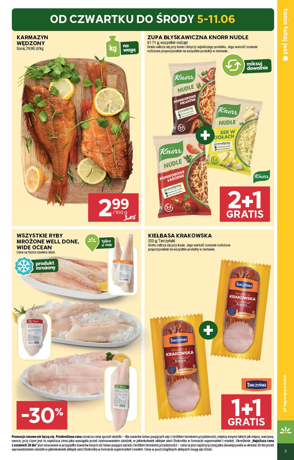 Gazetka promocyjna Stokrotka str. 3