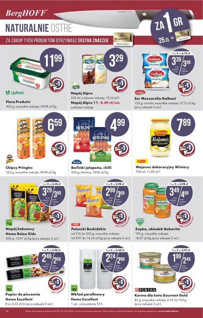 Gazetka promocyjna Stokrotka str. 14