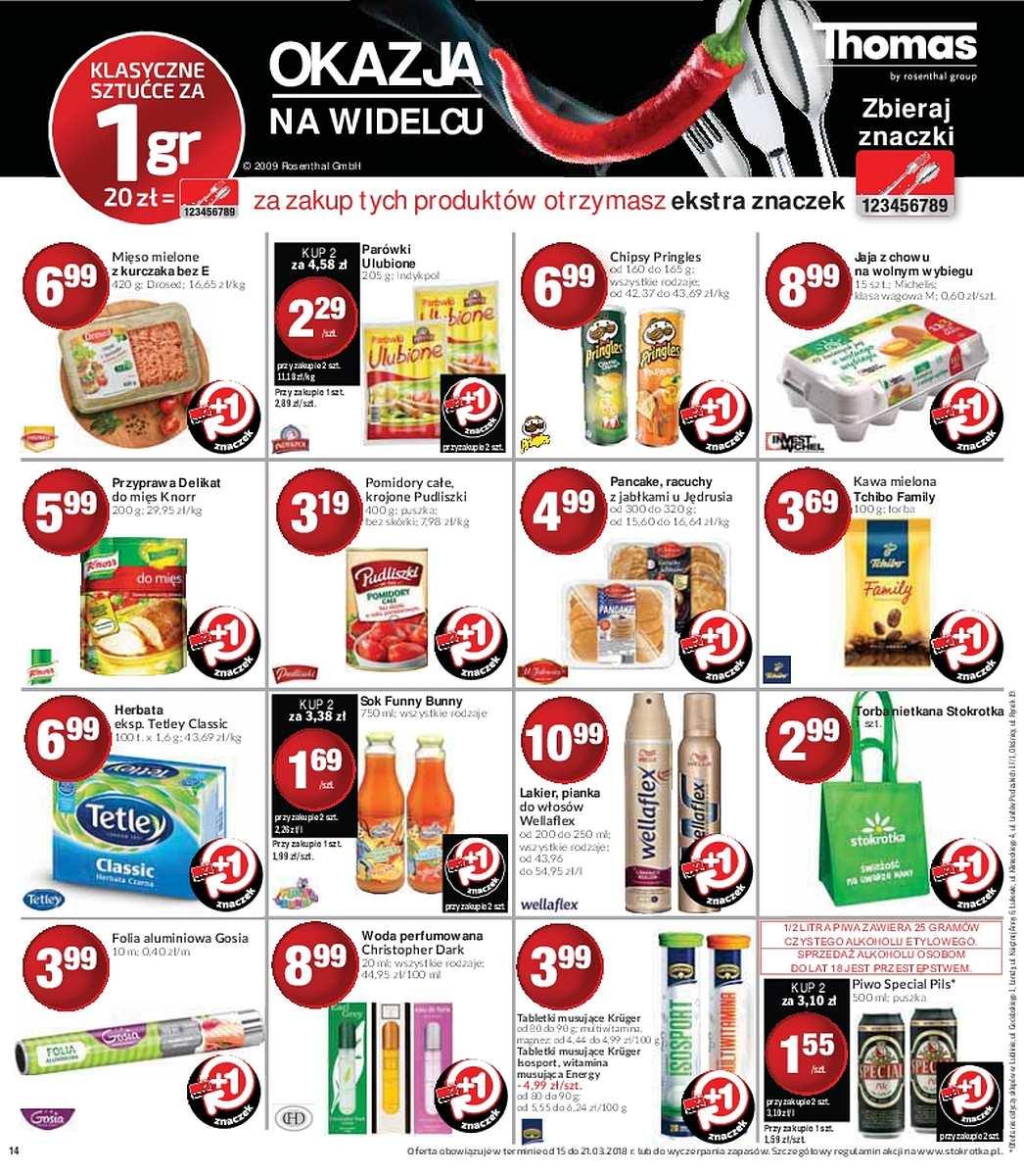 Gazetka promocyjna Stokrotka str. 14