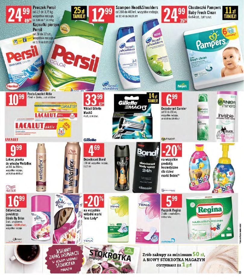 Gazetka promocyjna Stokrotka str. 13