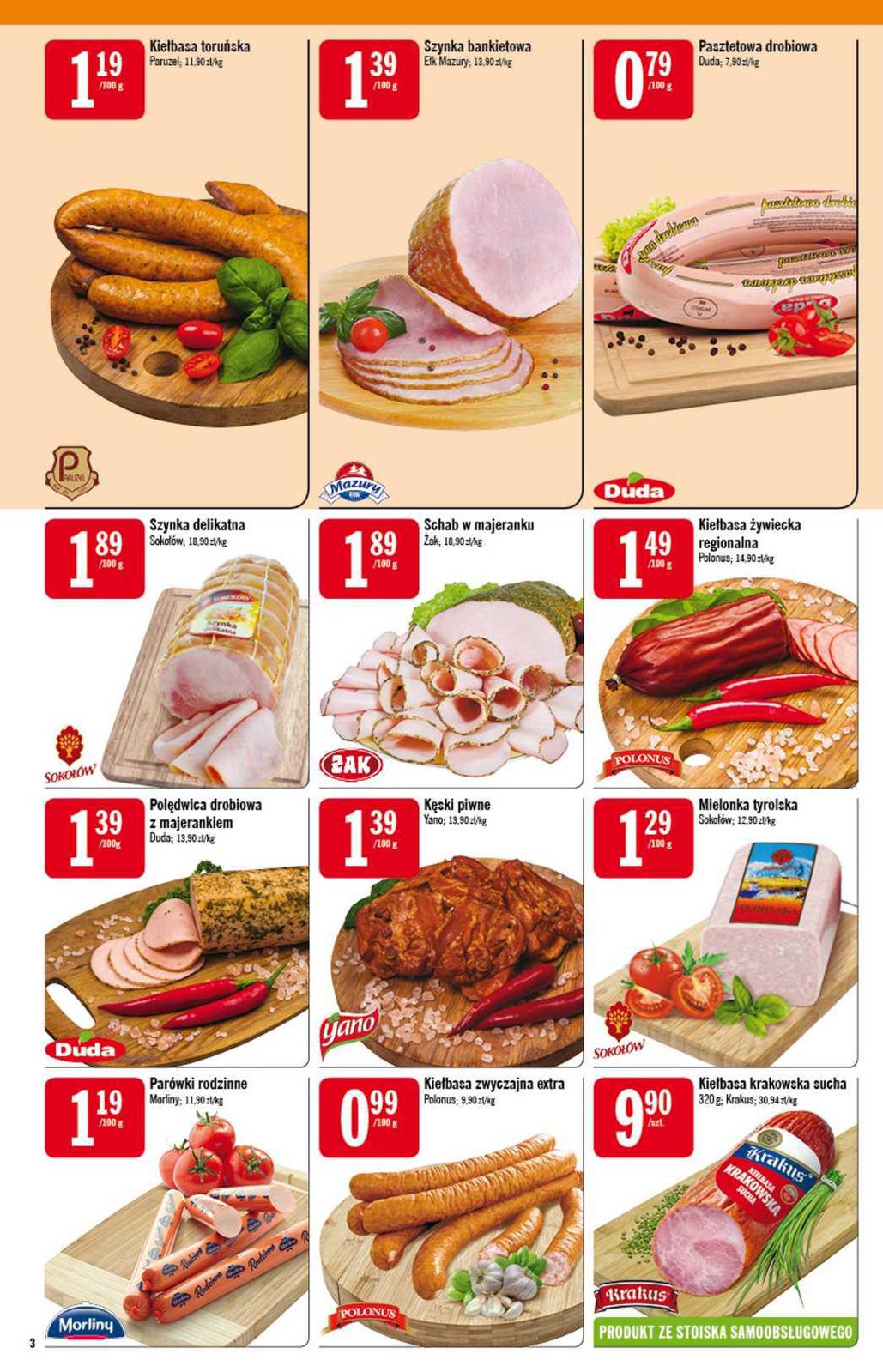 Gazetka promocyjna Stokrotka str. 3