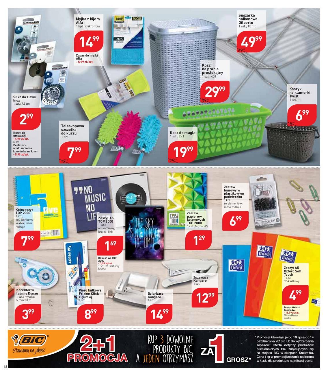 Gazetka promocyjna Stokrotka str. 18