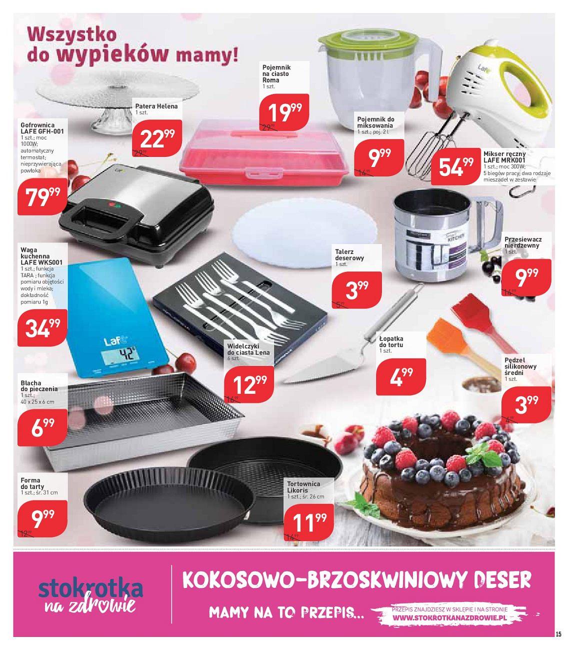 Gazetka promocyjna Stokrotka str. 15