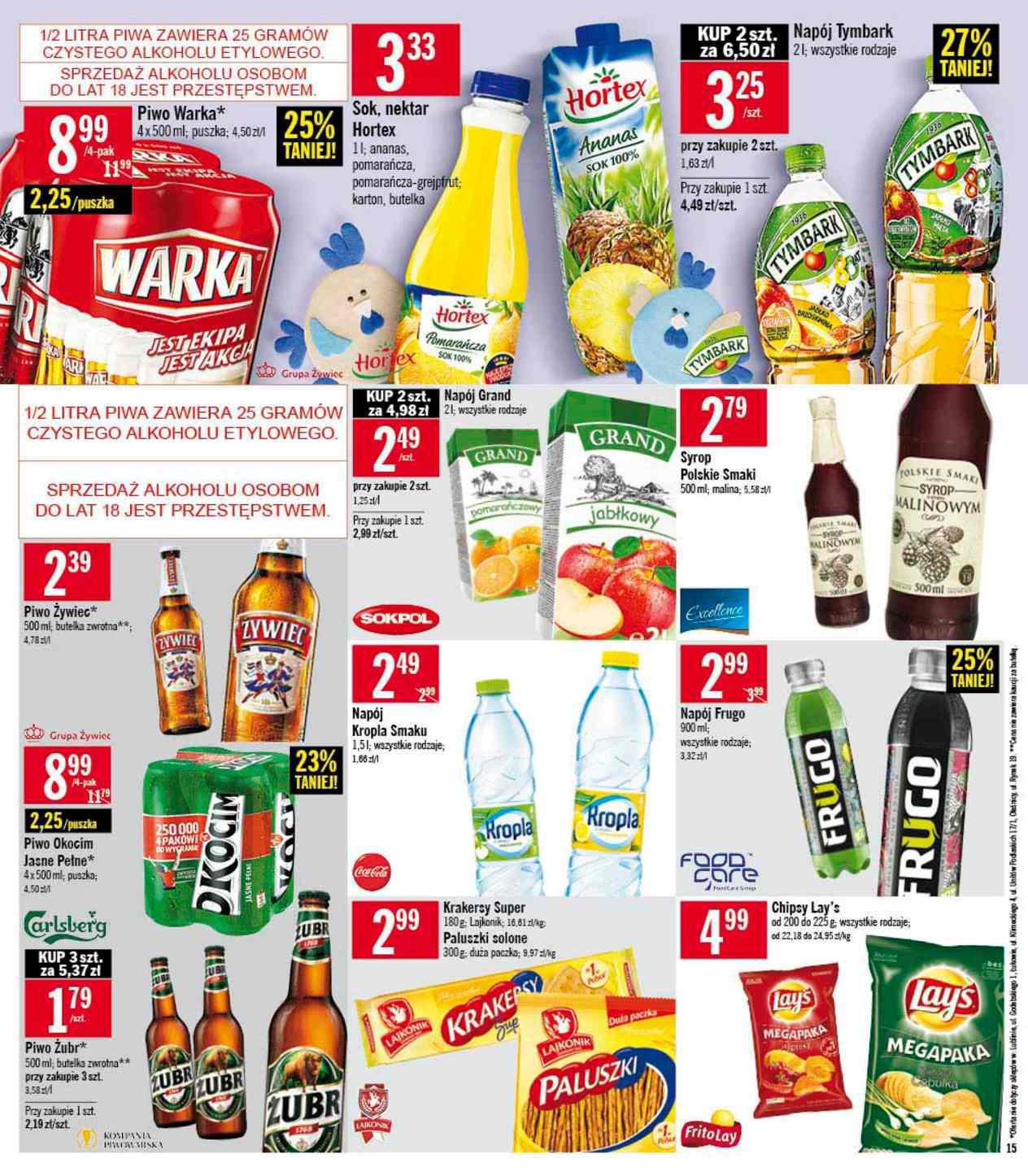 Gazetka promocyjna Stokrotka str. 15