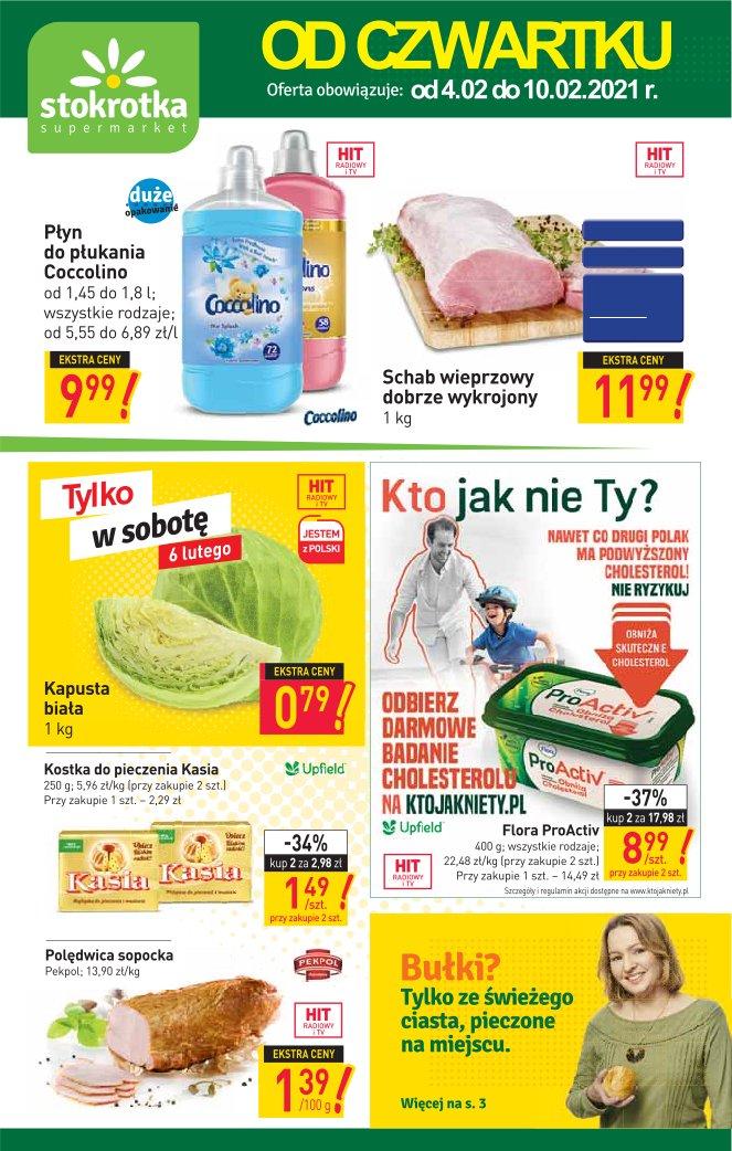 Gazetka promocyjna Stokrotka str. 1