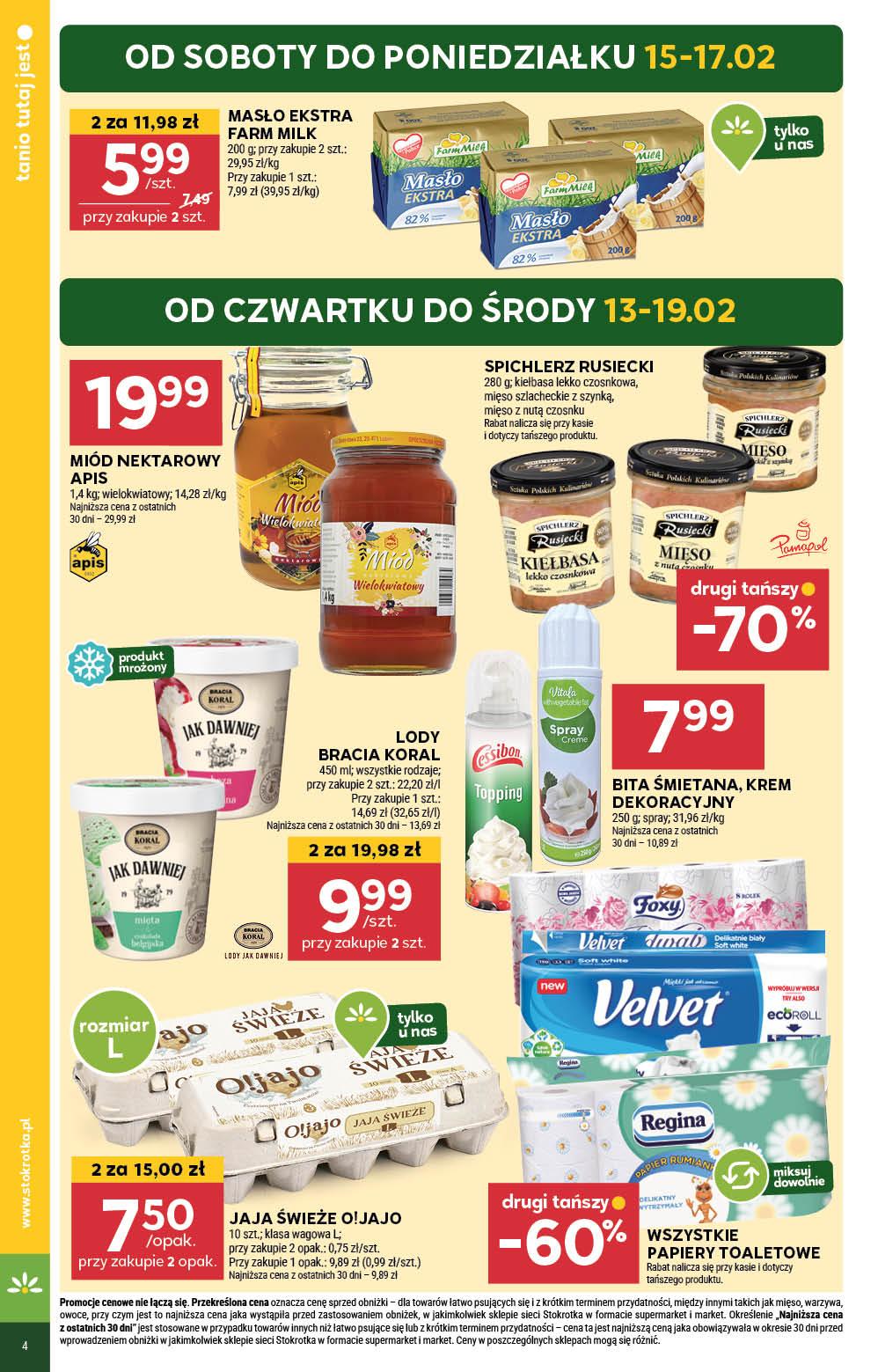 Gazetka promocyjna Stokrotka str. 4