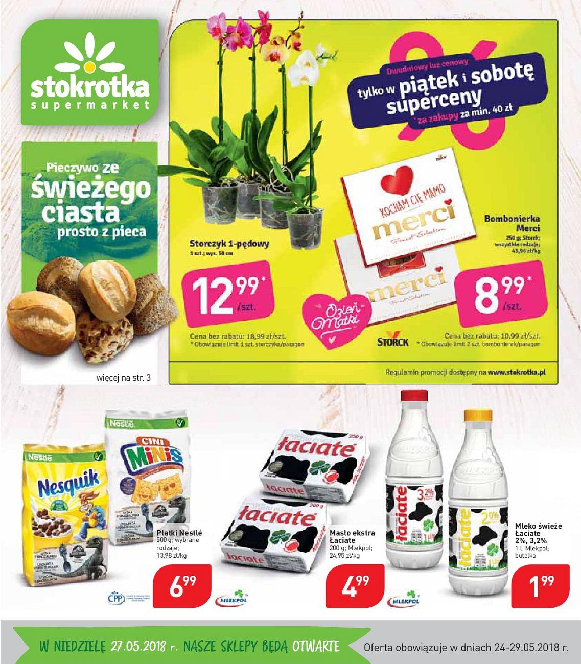 Gazetka promocyjna Stokrotka str. 1