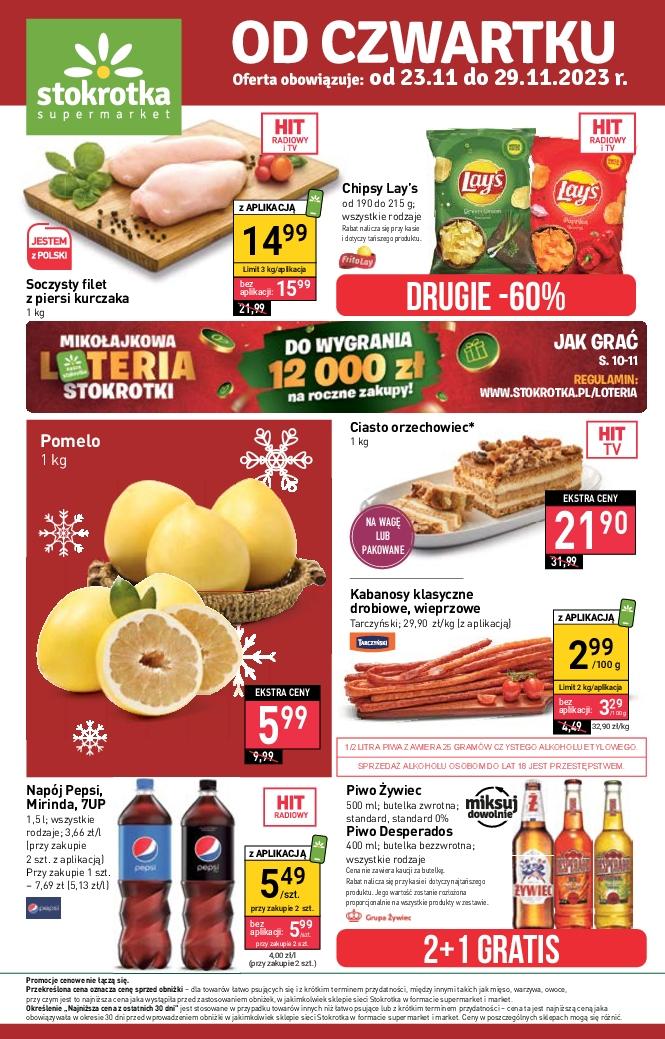 Gazetka promocyjna Stokrotka str. 1