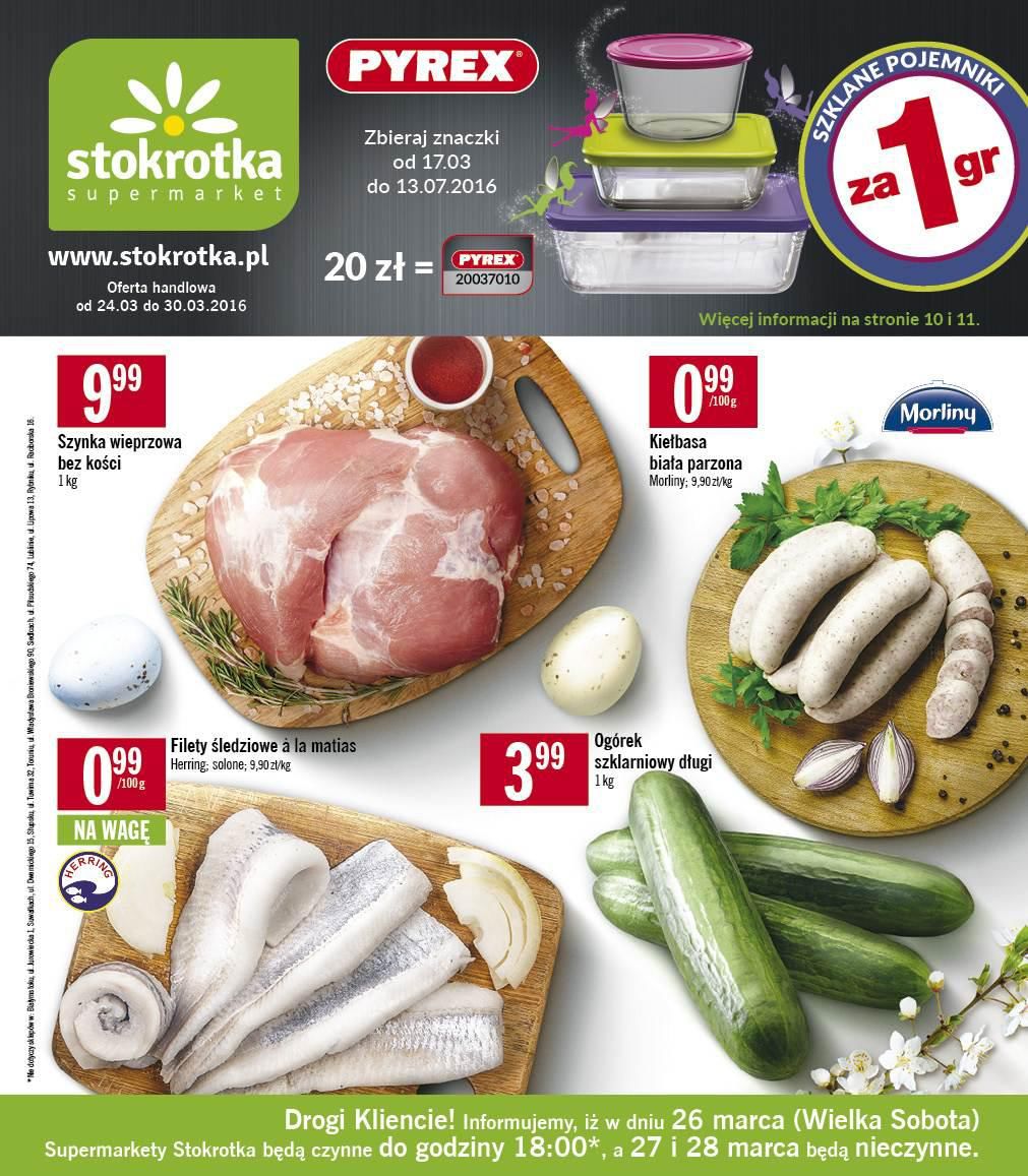 Gazetka promocyjna Stokrotka str. 1