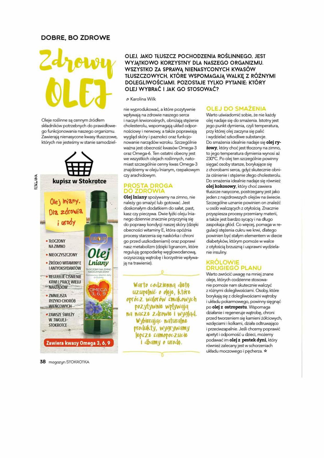 Gazetka promocyjna Stokrotka str. 38