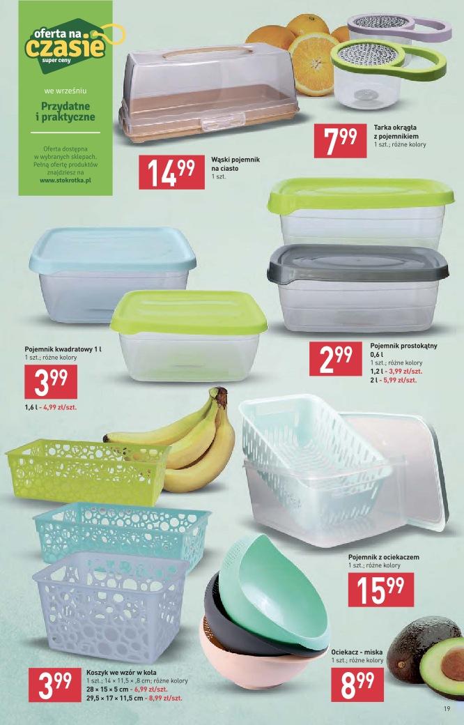 Gazetka promocyjna Stokrotka str. 19
