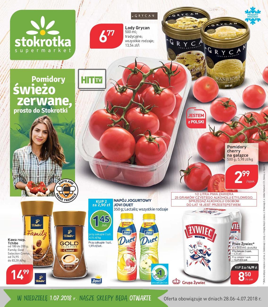 Gazetka promocyjna Stokrotka str. 1