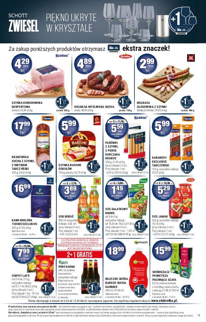 Gazetka promocyjna Stokrotka str. 15