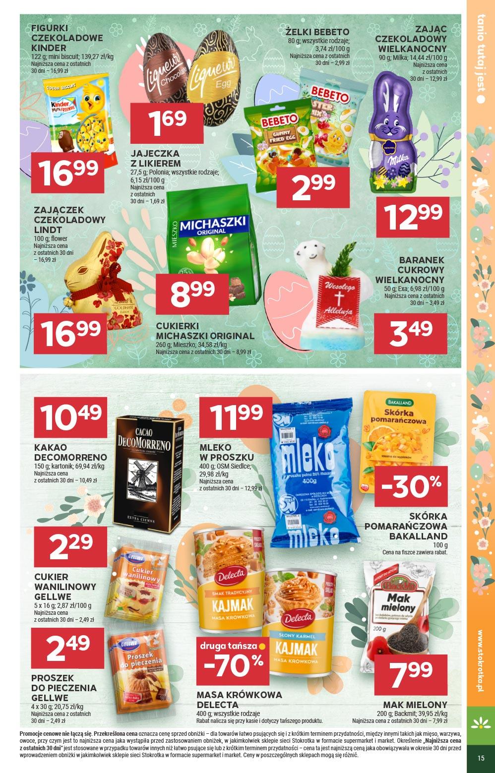 Gazetka promocyjna Stokrotka str. 15