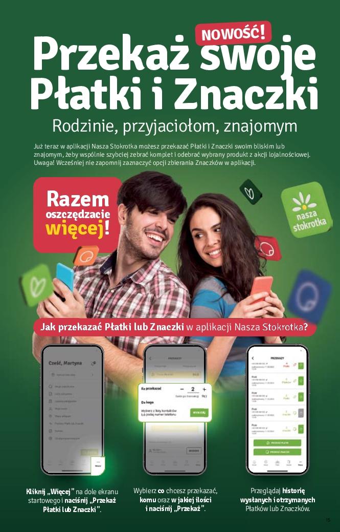 Gazetka promocyjna Stokrotka str. 15