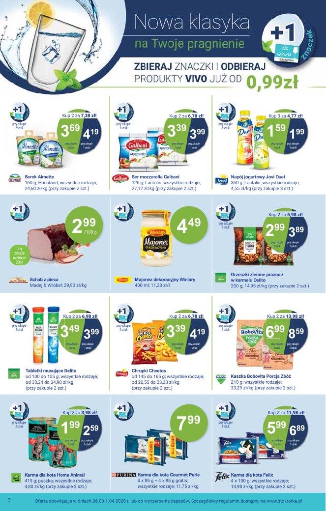 Gazetka promocyjna Stokrotka str. 2