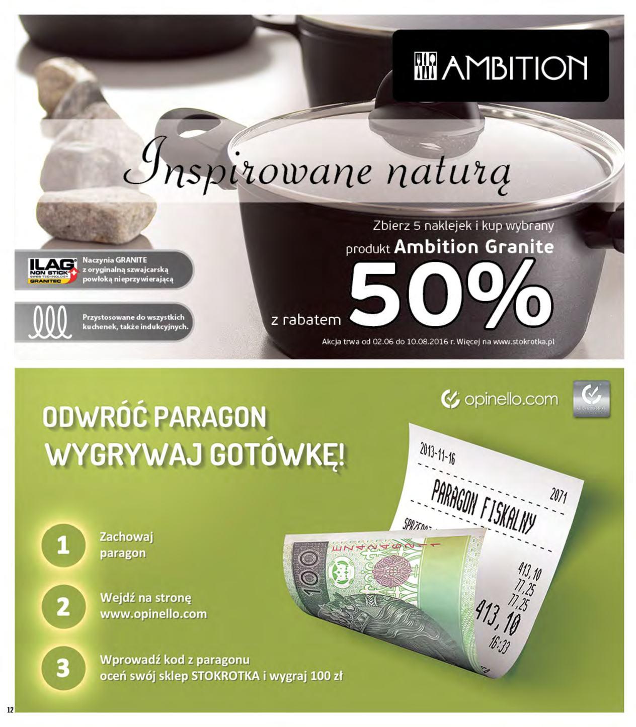 Gazetka promocyjna Stokrotka str. 12