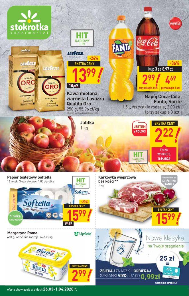 Gazetka promocyjna Stokrotka str. 1