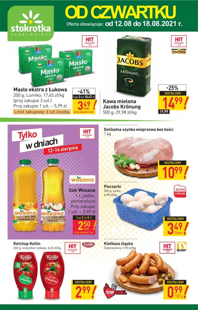 Gazetka promocyjna Stokrotka str. 1