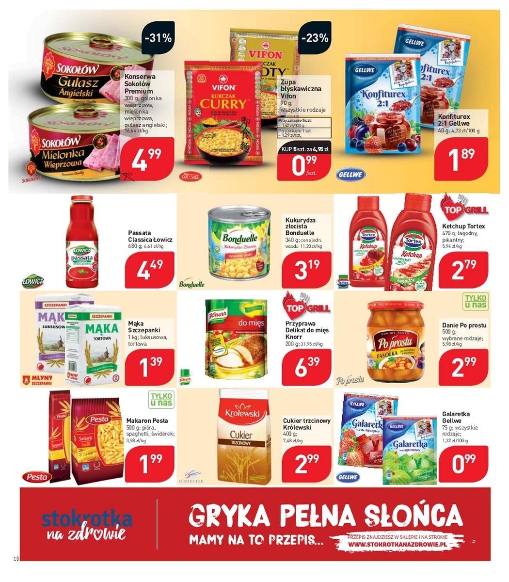 Gazetka promocyjna Stokrotka str. 10