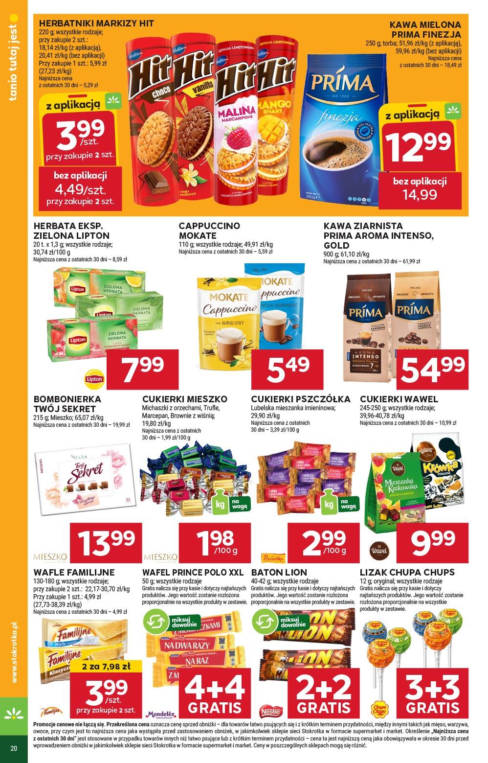 Gazetka promocyjna Stokrotka str. 20