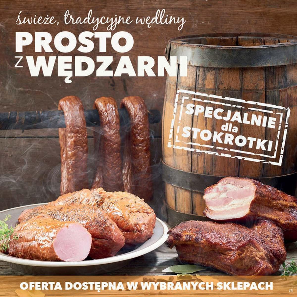 Gazetka promocyjna Stokrotka str. 15