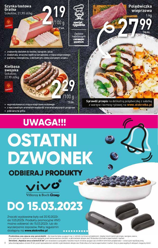 Gazetka promocyjna Stokrotka str. 6