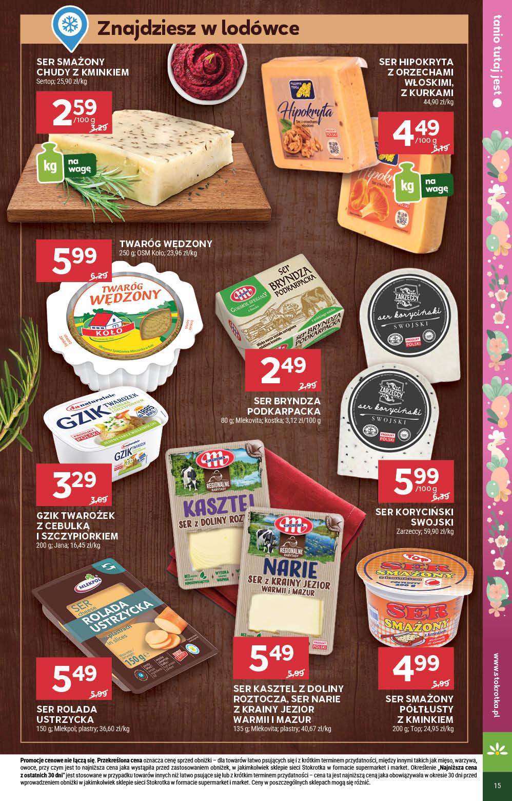 Gazetka promocyjna Stokrotka str. 15