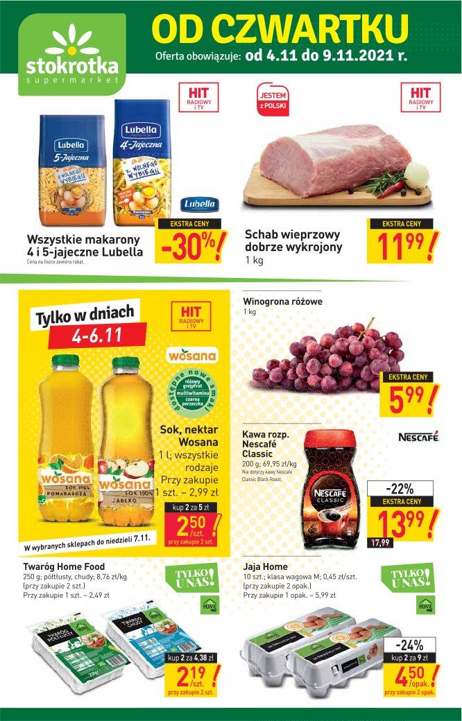 Gazetka promocyjna Stokrotka str. 1